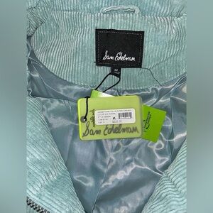 NWT- Sam Edelman Hooded Funnel Collar Puffer Corduroy Size: M Color: 2JE